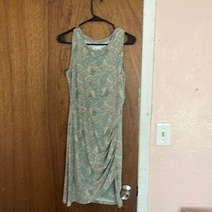 Nine West dress green and blue medium